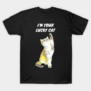 Lucky Cat Maneki Neko T-Shirt